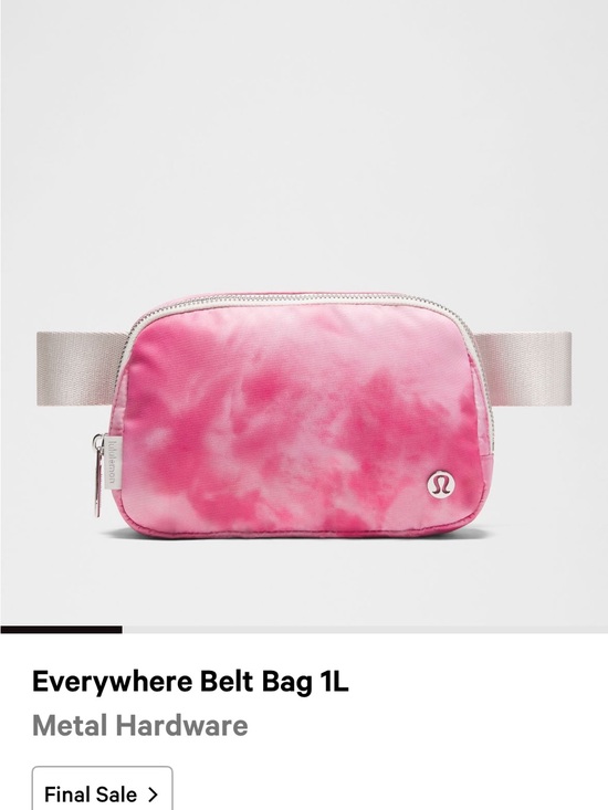 lululemon athletica Handbags - lululemon athletica Pink Tie-Dye Everywhere Belt Bag